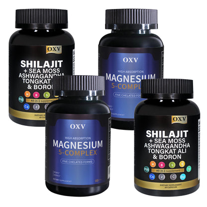 Empower Beauty & Vitality: Shilajit & Magnesium